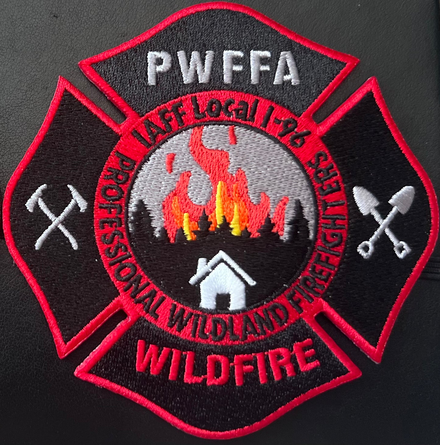 PWFFA WILDFIRE - 4" Patch